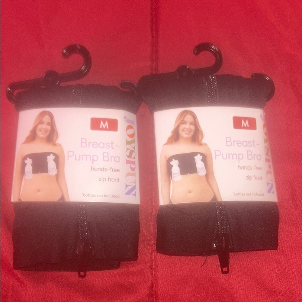 Black Breast Pump Bra